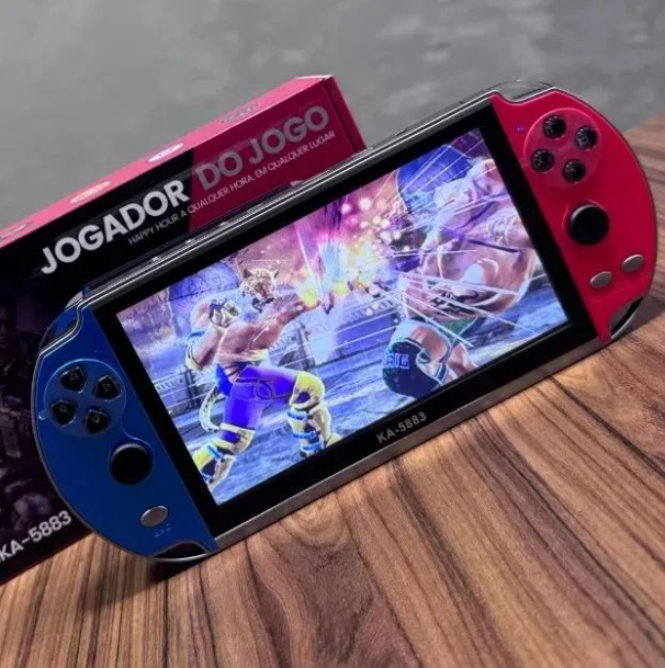 Kapbom KA-5883 – Fliperama de Bolso com Tela Gigante