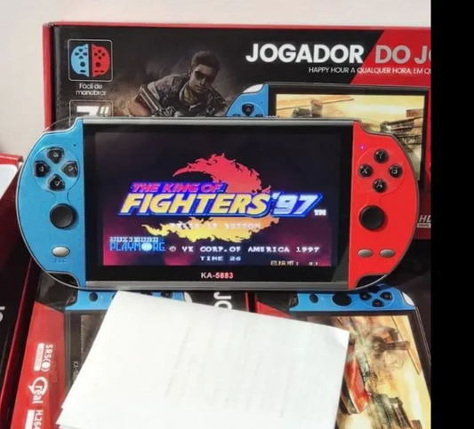 Kapbom KA-5883 – Fliperama de Bolso com Tela Gigante