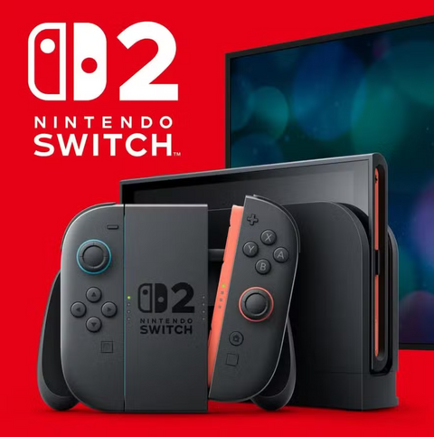 Nintendo Switch 2, console híbrido original lacrado com nota fiscal