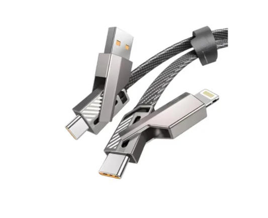 Cabo Ultra Rápido 4 em 1 - Lightning Tipo C - USB Tipo C - FCA-2204 - FAM