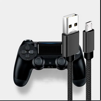 Cabo USB V8 para Controle PS4 3