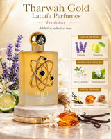Tharwah Gold Lattafa Eau De Parfum Original 100 Ml 3