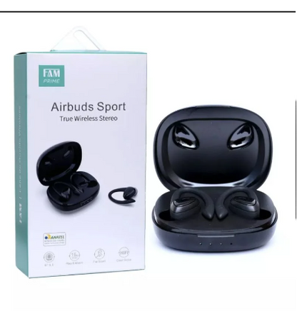 Fone De Ouvido Bluetooth FAM Airbuds Sport Tws08