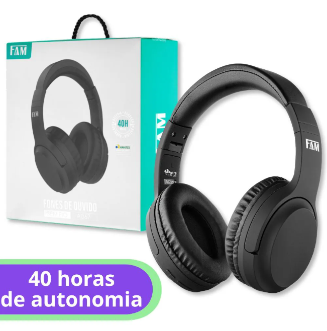 Fone de ouvido sem fio FAM A067
