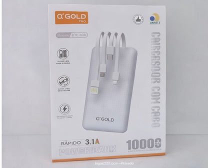 Power Bank 10000MAH GOLD