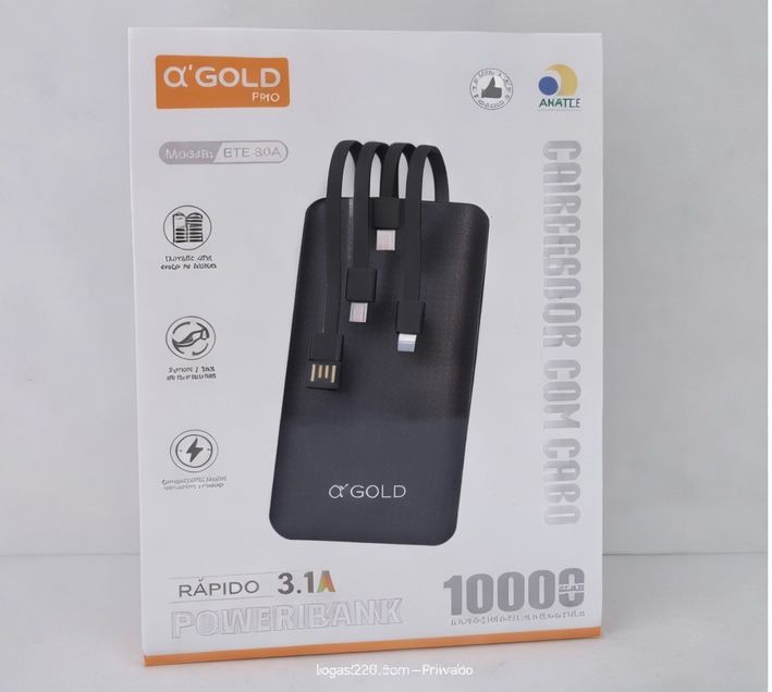 Power Bank 10000MAH GOLD