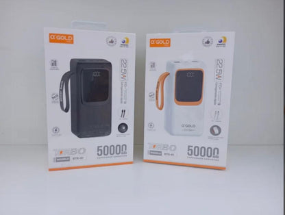 Power Bank 50000 MAH GOLD