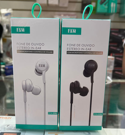 Fone de ouvido P2 FAM
