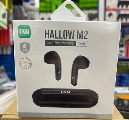 Fone de ouvido sem fio FAM HALLOW M2