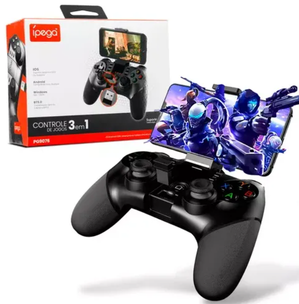 Controle ÍPEGA 3 em 1