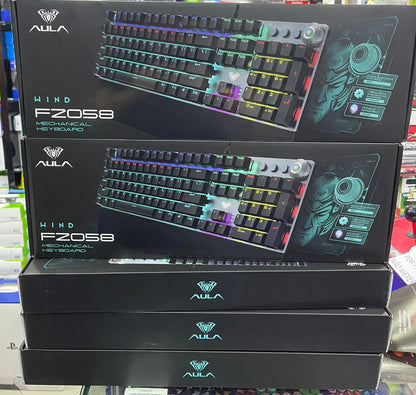 Teclado Mecânico AULA F2058 - 104 teclas