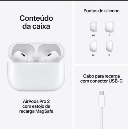 Fone de ouvido Apple AirPods Pro (2ª geração)