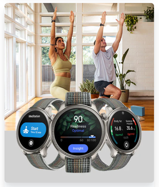 Smartwatch Amazfit Balance (com bioimpedância)