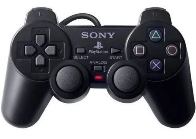 Controle COMPATÍVEL com PS2 com e sem fio.