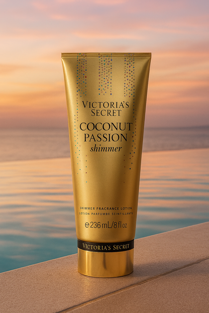 CREME VICTORIAS SECRET COCONUT PASSION SHIMMER