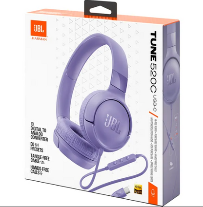 Fone de ouvido JBL Tune 520c