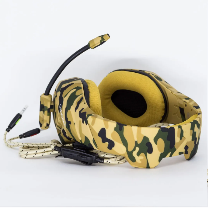 Headset Gamer Profissional Onikuma K1B Camuflado