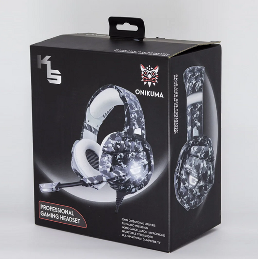 Headset Gamer Profissional Onikuma K5 Camuflado
