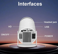 Smart Projector HY300 Pro Ultra HD Android LED 5