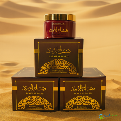 Sabah Al Ward Body Cream by Lattafa