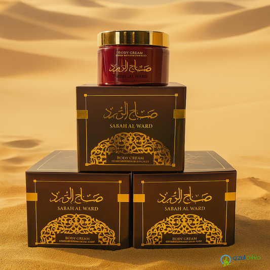 Sabah Al Ward Body Cream by Lattafa