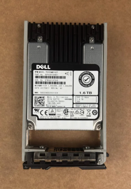 Ssd Dell 1.6tb 2,5 Sas 0gvtyd - Px05smb160y Prateado (Usado)