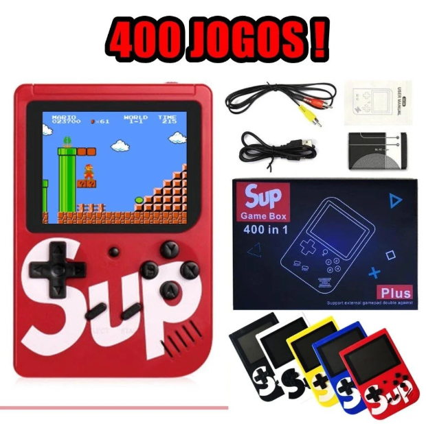 SUP Game Box – Diversão Retrô na Palma da Mão