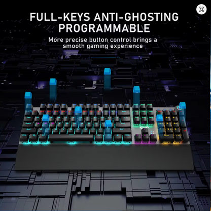 Teclado Mecânico AULA F2058 - 104 teclas