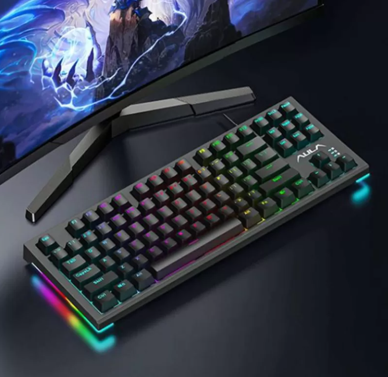 Teclado Mecânico AULA F3032 - 87 teclas