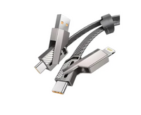 Cabo Ultra Rápido 4 em 1 - Lightning Tipo C - USB Tipo C - FCA-2204 - FAM 2