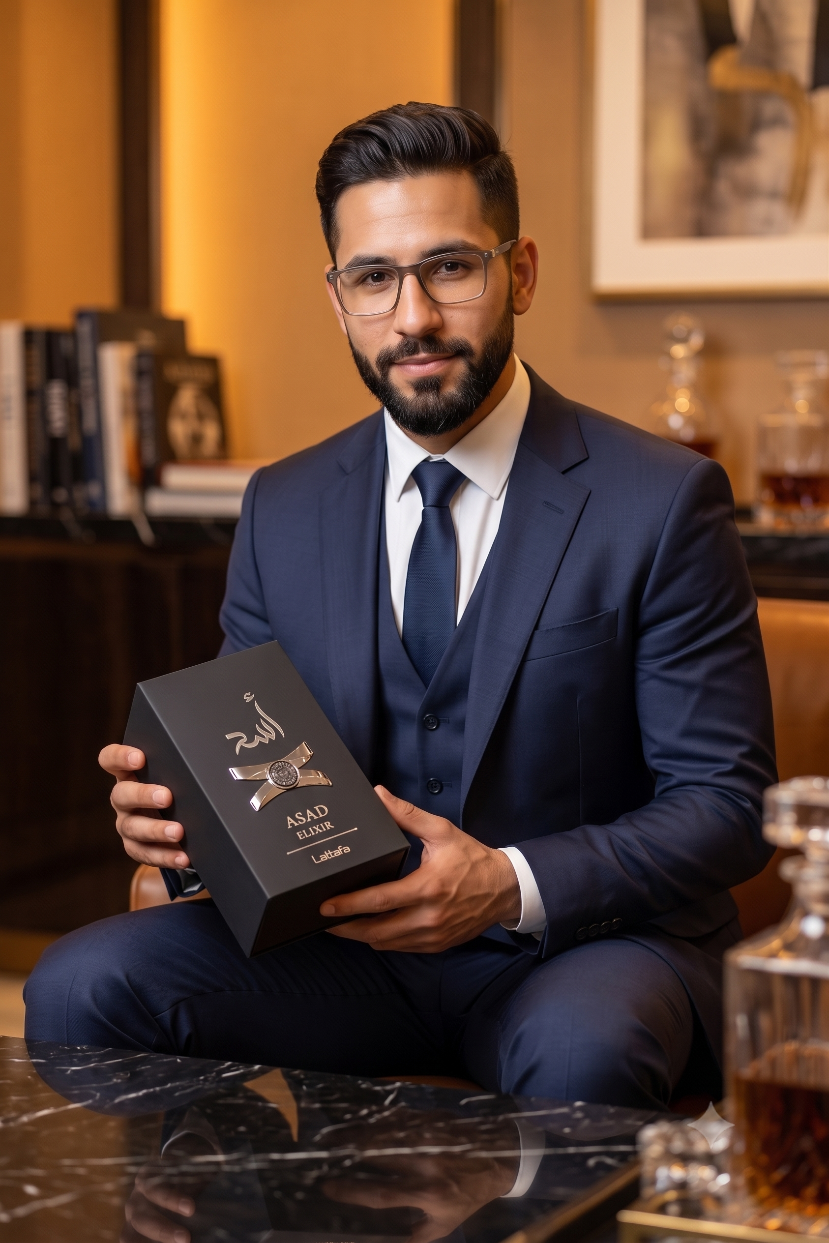 Moustafa — Fundador Azul Oliva